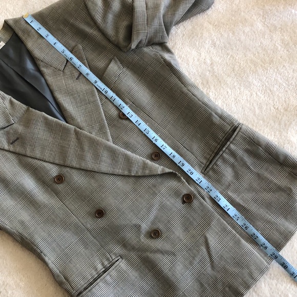 Vintage Cerrutti  1881 houndstooth check double breasted blazer. - Picture 6 of 15